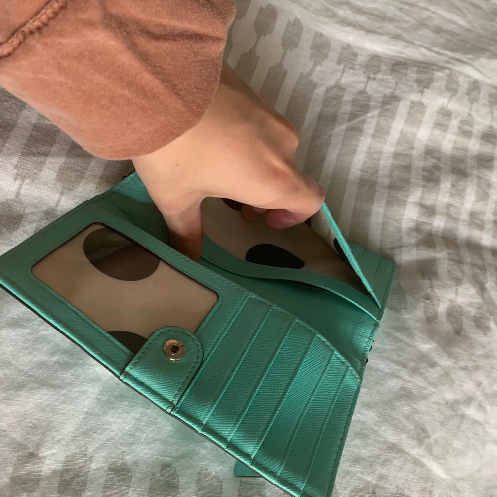 Kate Spade Turquoise Wallet - Picture 9 of 11